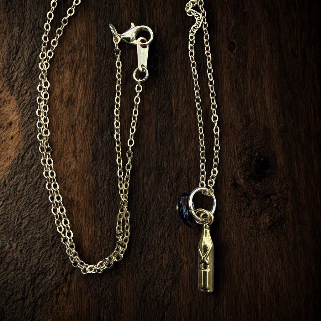 Grounded Intent Gold Pendant Necklace