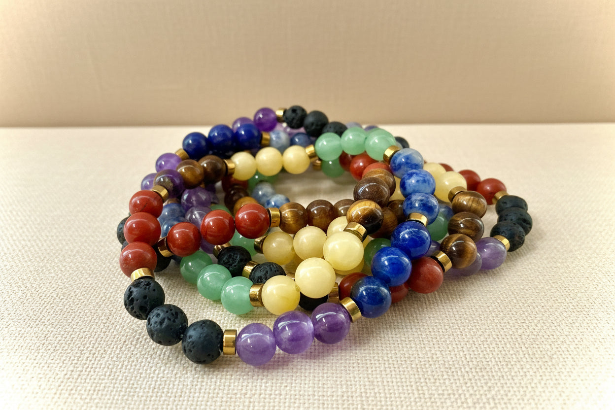 Chakra Gemstone Bracelet
