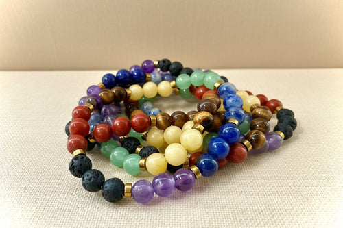 Chakra Gemstone Bracelet