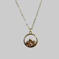 Mountain Charm Necklace
