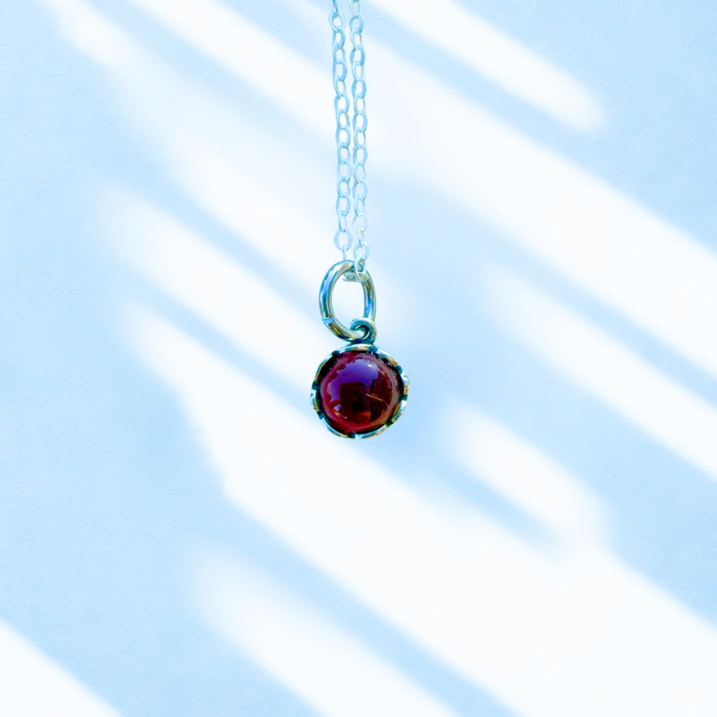 Reclaimed Vintage Silver Pendant Necklace