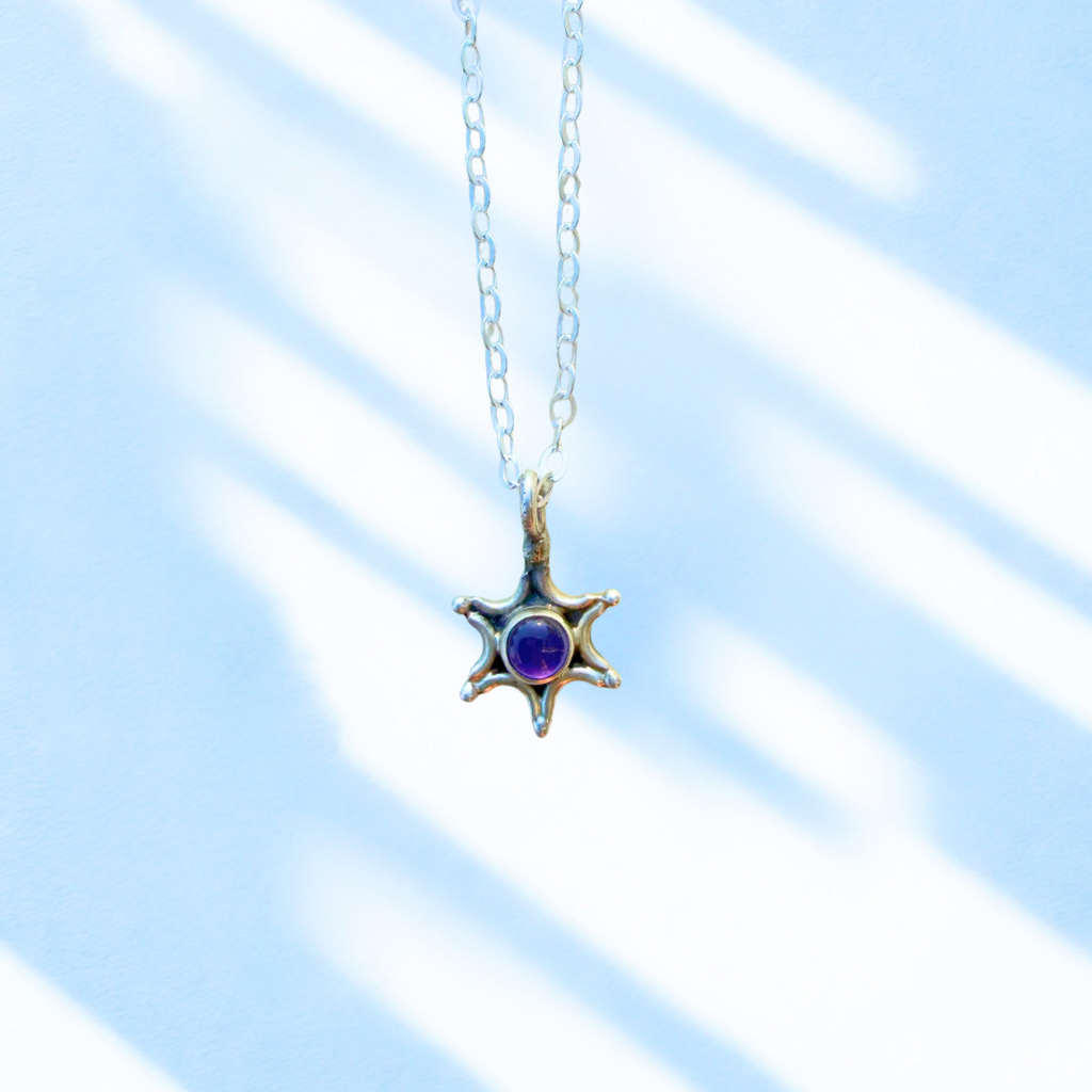 Reclaimed Vintage Silver Pendant Necklace