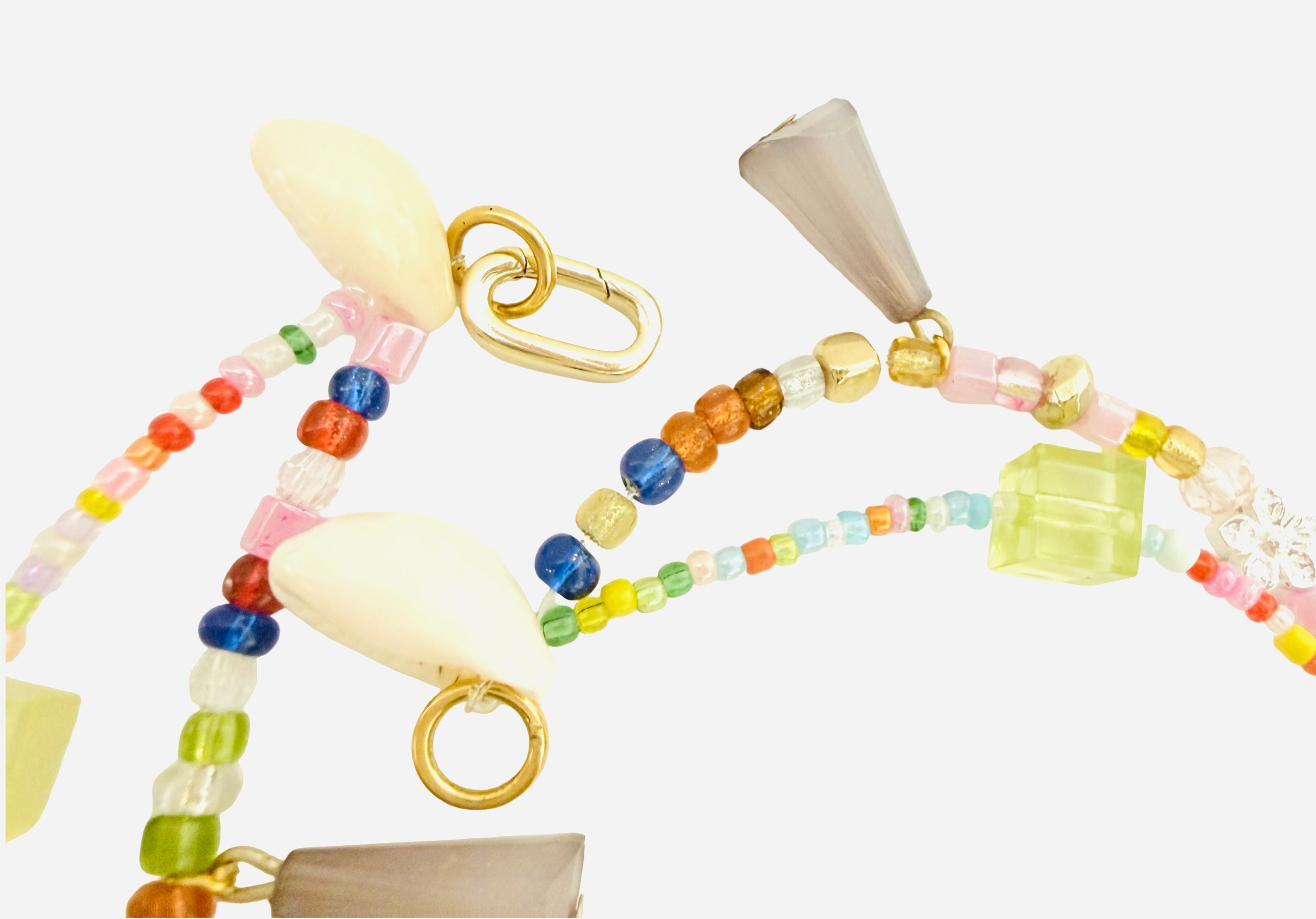 Handmade Beaded Phone Chain Wristlet (tether tab included) | Vacay Mode
