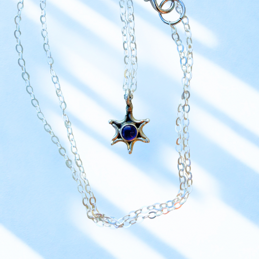 Reclaimed Vintage Silver Pendant Necklace