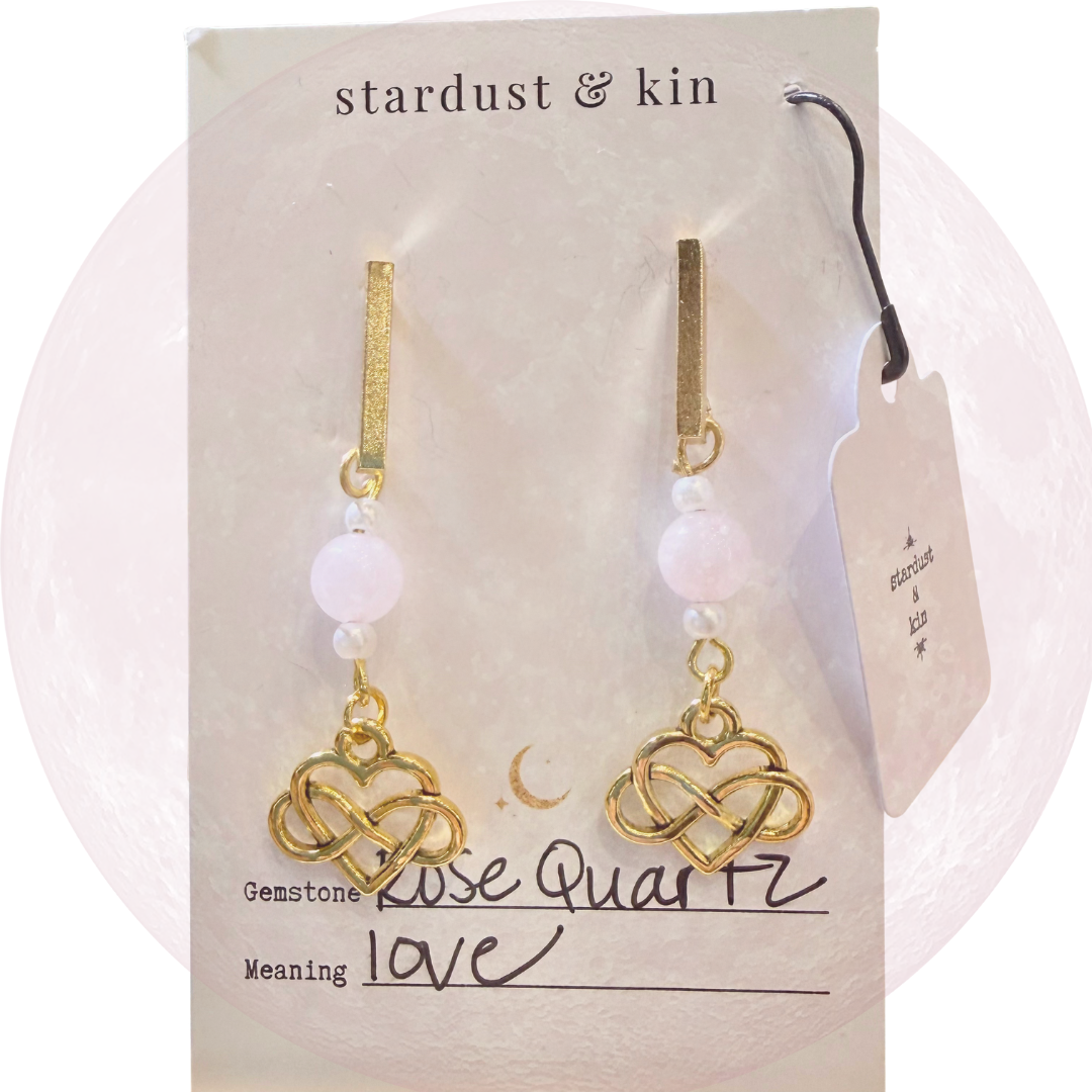 Endless Love - Bar Stud Earrings