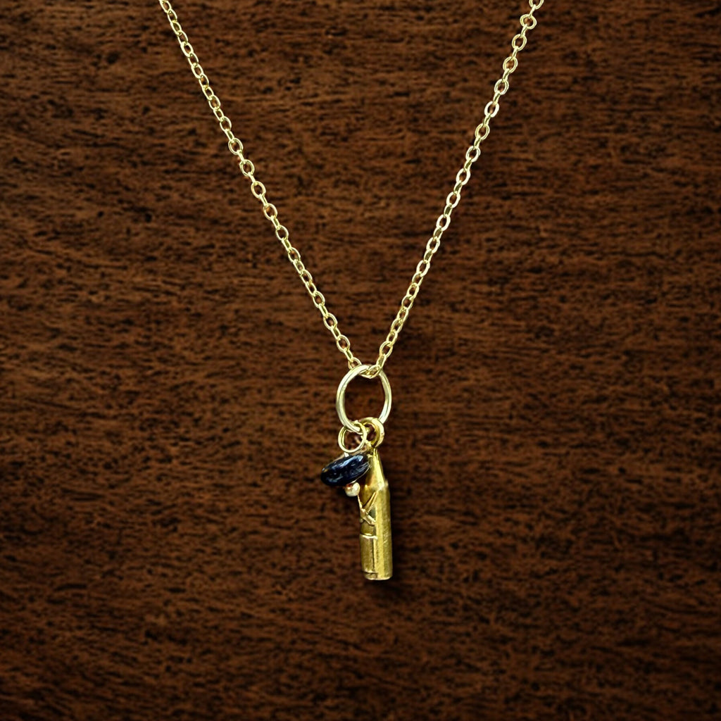 Grounded Intent Gold Pendant Necklace