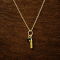 Grounded Intent Gold Pendant Necklace