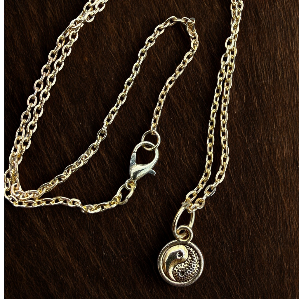 Harmony Gold Pendant Necklace