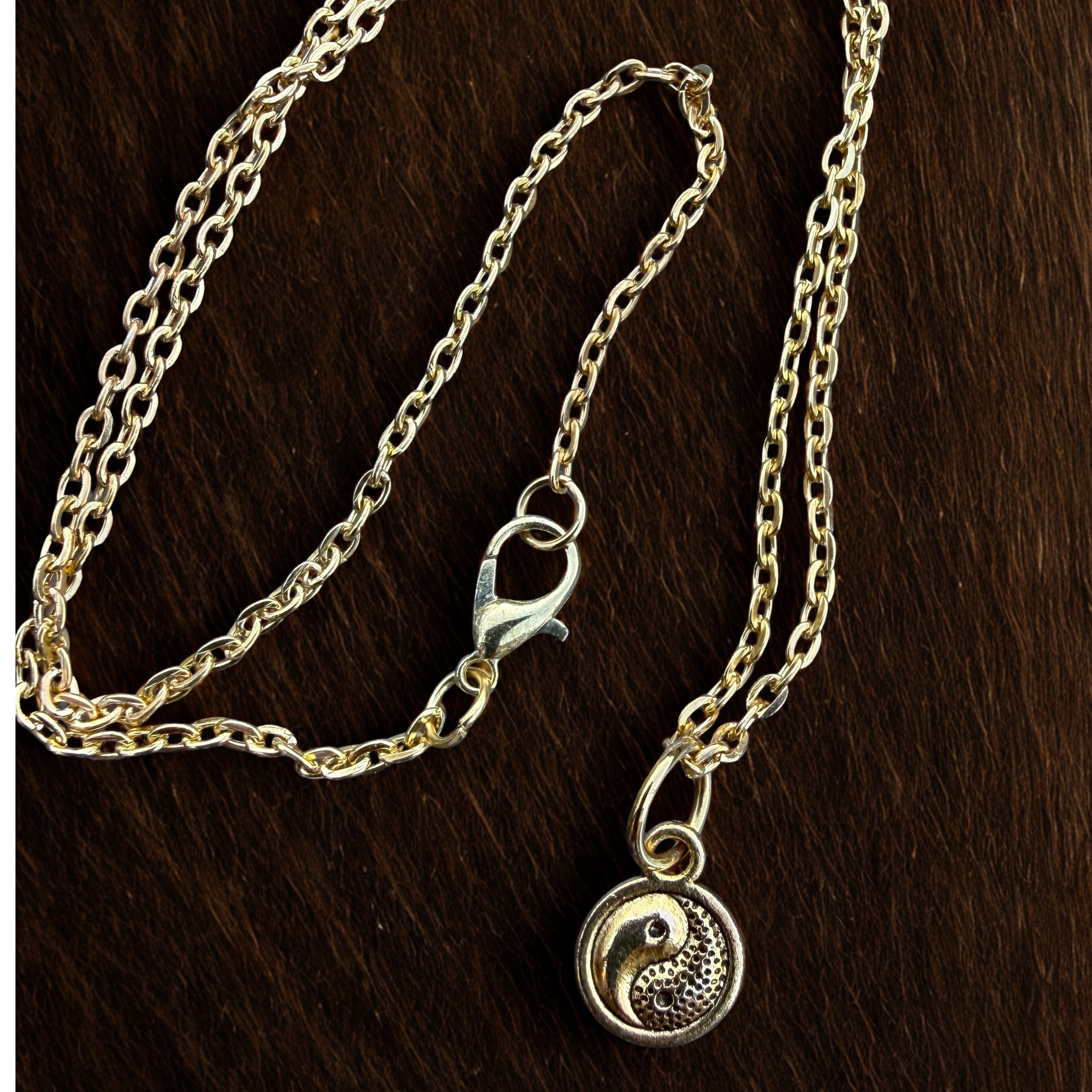 Harmony Gold Pendant Necklace